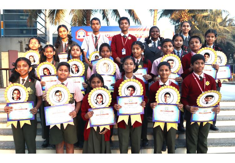 Star Santhomians and Star class for the month of December.
